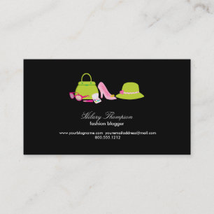 Fashion Blogger Calling Cards