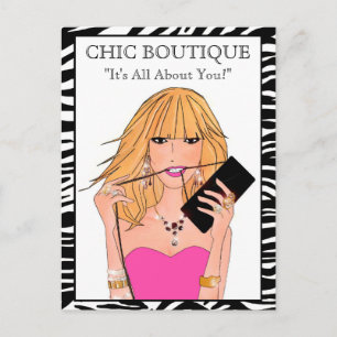 Fashion Boutique Postcards