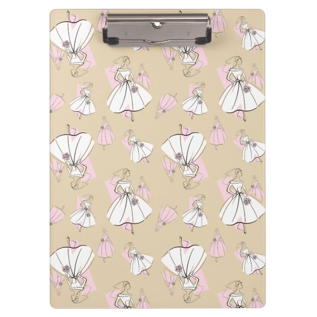 Fashion Bride Neutral Group Multi clipboard (Front)