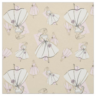 Fashion Bride Neutral Group Multi small pattern Fabric