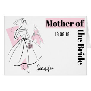 Fashion Bride Pink Group Mother of Bride Date hl