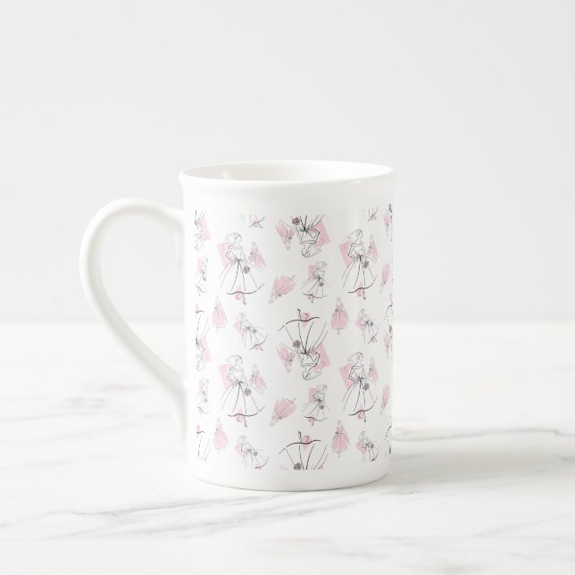 Fashion Bride Pink Group Multi mug bone china (Left)