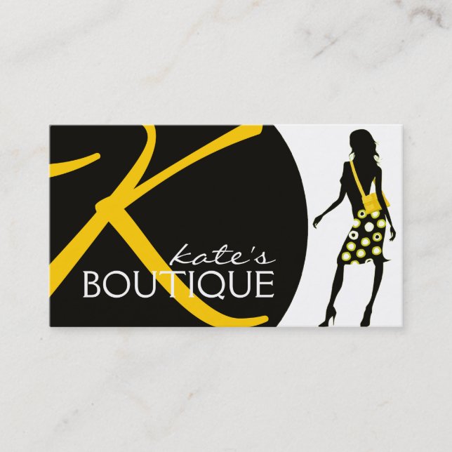 Fashion Business Card (Front)
