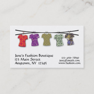 Fashion Business Card