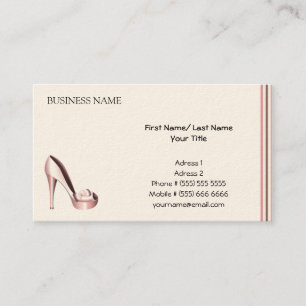 Fashion Business Card