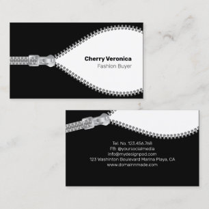 Fashion Buyer Professional Unique Business Card