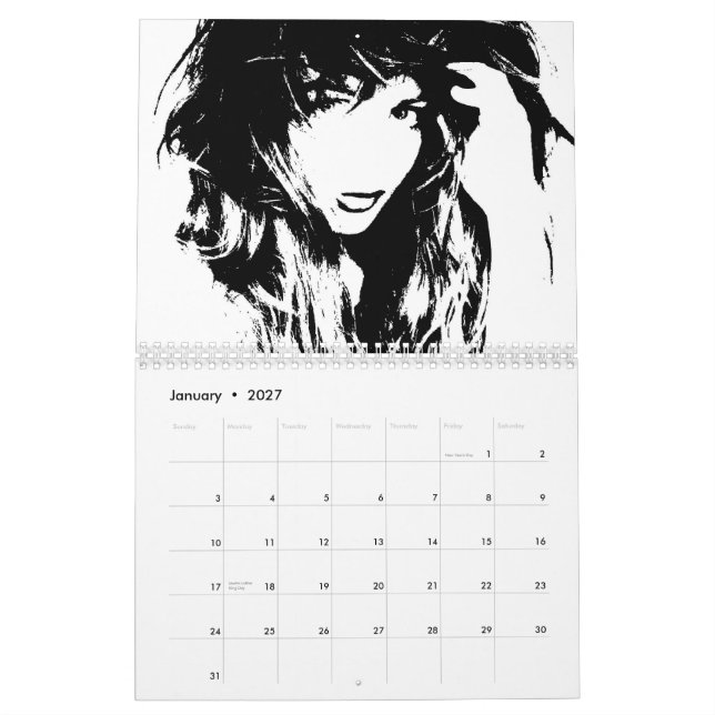 fashion calendar (Jan 2027)