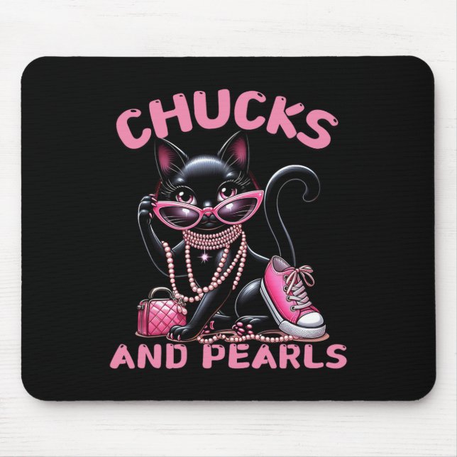 Fashion Cat  Mouse Pad (Front)