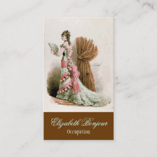 Fashion Catalogue ~ Business Card Dress Vintage