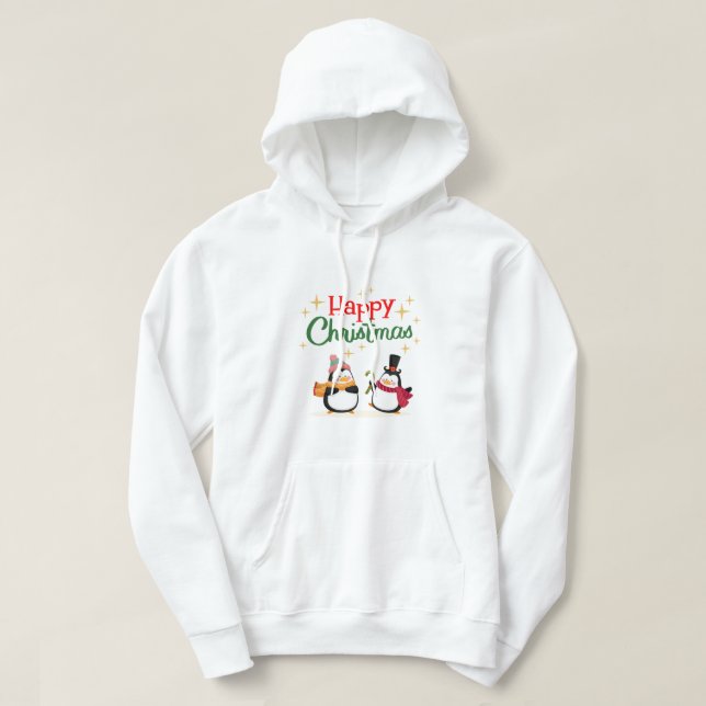 Fashion Clothing For Men Christmas Merry christmas Hoodie (Design Front)