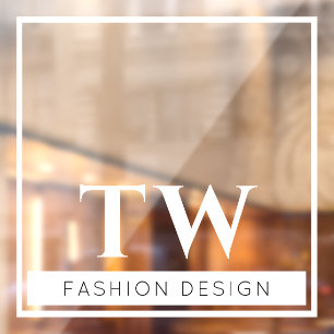 Fashion Company Sign Transparent White