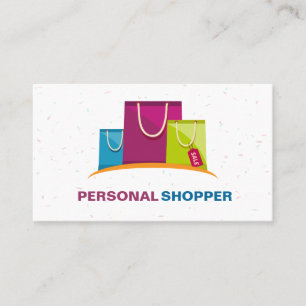 Fashion Consultant Personal Shopper Business Card