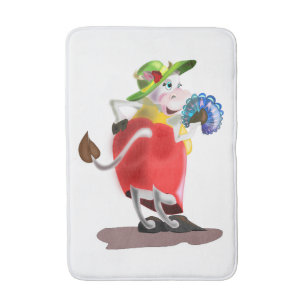 Fashion Cow Bath Mat
