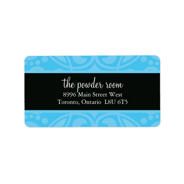 Fashion Designer Address Labels (Front)