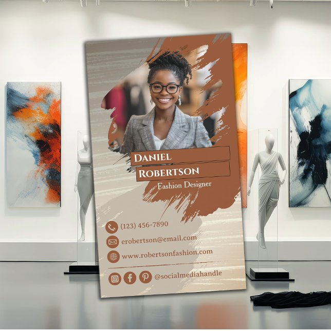 Fashion Designer Business Card (Creator Uploaded)