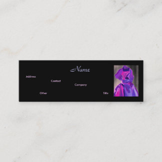 Fashion Designer III Business Card