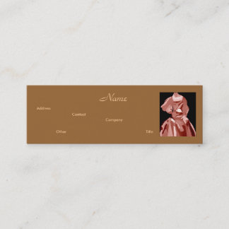 Fashion Designer Neutral I Business Card