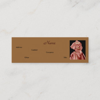Fashion Designer Neutral II Business Card