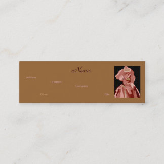Fashion Designer Neutral III Business Card