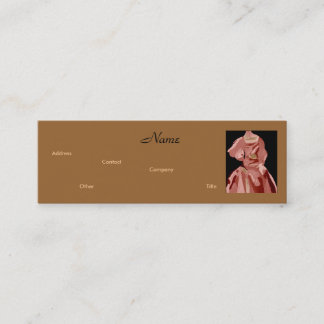 Fashion Designer Neutral IV Business Card