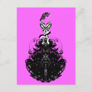 Fashion diva Choose Card Custom Colours
