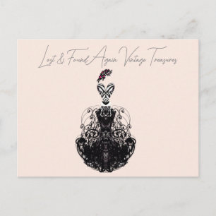 Fashion diva - Customised Postcard
