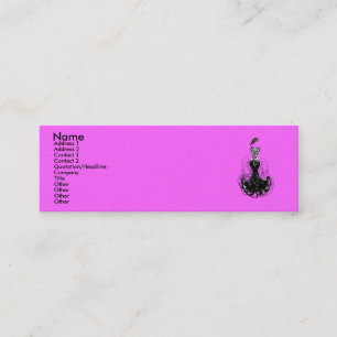 Fashion Diva - Get the Skinny Mini Business Card