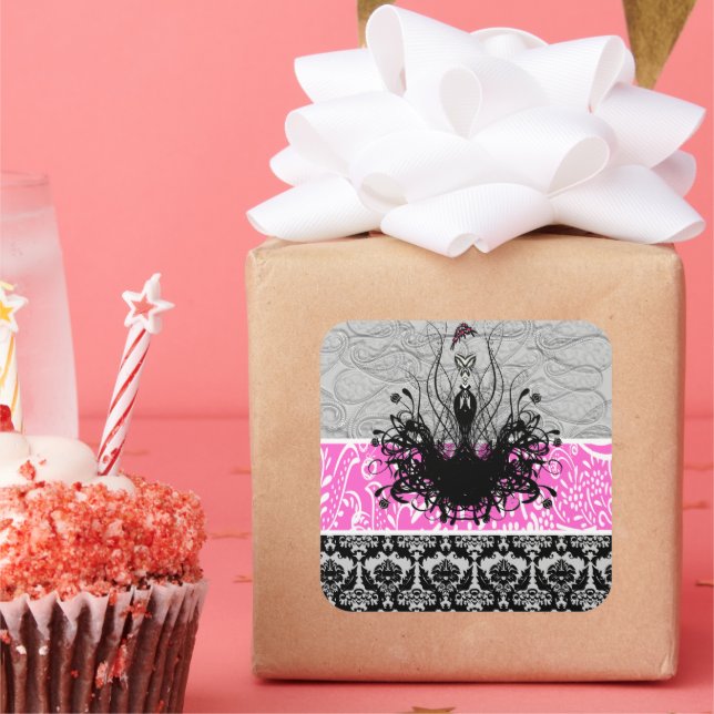 Fashion Diva Invitations, Flyers and Stickers (Party)