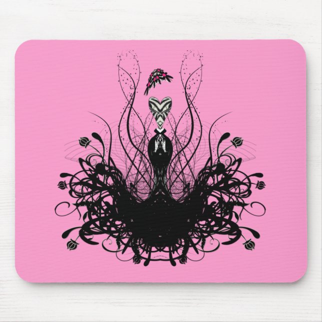 Fashion Diva Mouse Pad (Front)