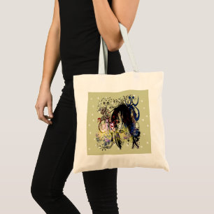 Fashion Diva Swirled Tote Bag