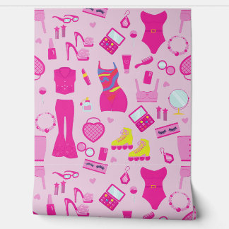 fashion doll clothes vintage 1990s pink  wallpaper