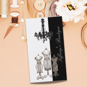 Fashion Dressmaker Mannequin Sewing Stylist Business Card