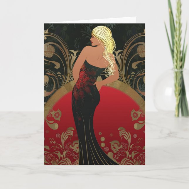 FASHION-ESQUE #4 THANK YOU CARD (Front)