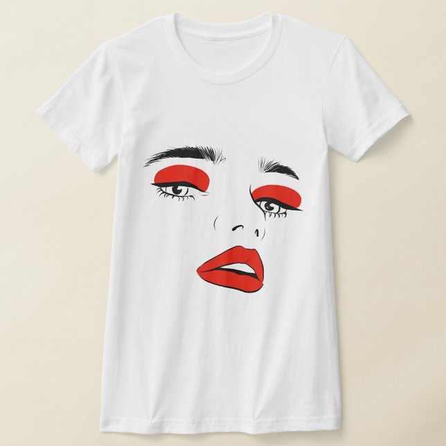 Fashion Face T-Shirt (Creator Uploaded)