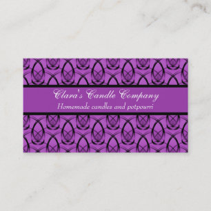 Fashion Forward Business Card, Lovely Lavender Card