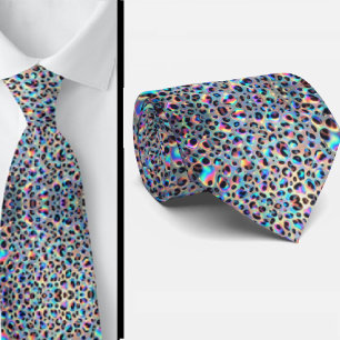 Fashion-Forward Gentleman   Opal Leopard Necktie