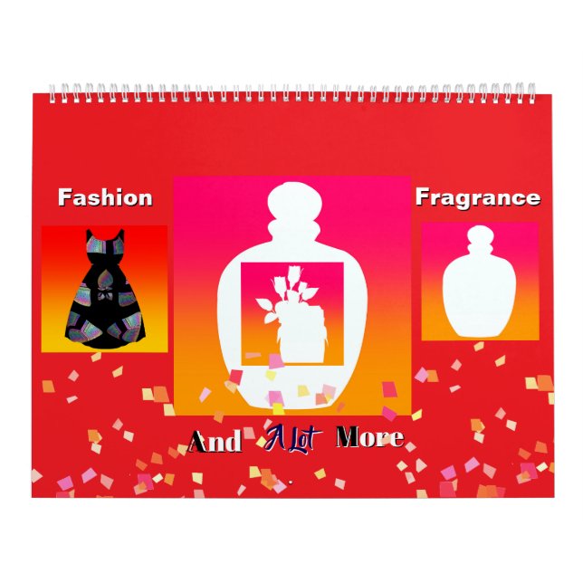 Fashion Fragrance And A Lot More  Calendar (Cover)