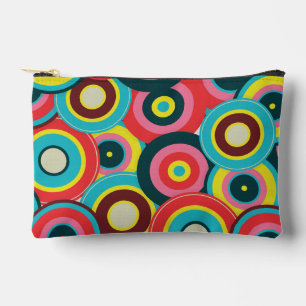 Fashion Geometric Vintage- Pattern Stylish Modern Accessory Pouch