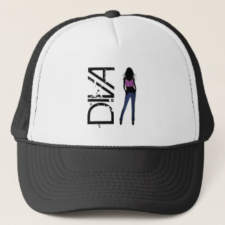 Fashion Girls Posing Model Diva Blue Jeans Hat