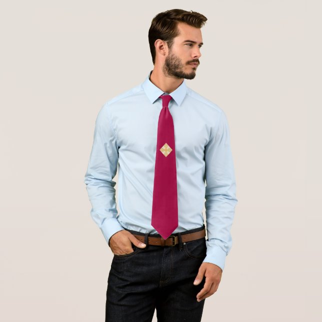 Fashion Gold Diamond Tie (In Situ)