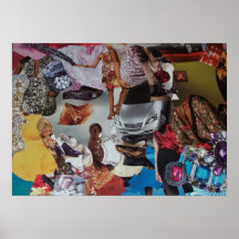 Fashion house collage