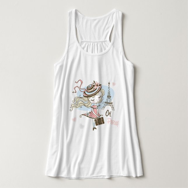 Fashion in Paris Singlet (Design Front)