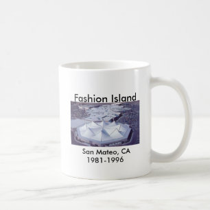 Fashion Island , San Mateo, CA. 1981-1996 Coffee Mug