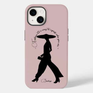 “Fashion it's a way to express",  iPhone 14 Case