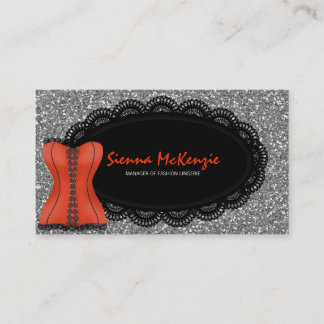 Fashion Lingerie Business Card