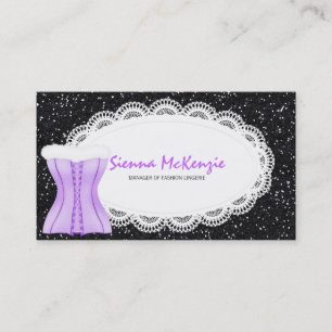 Fashion Lingerie Business Card