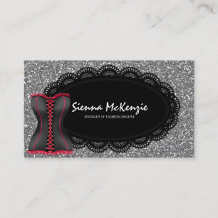 Fashion Lingerie Business Card