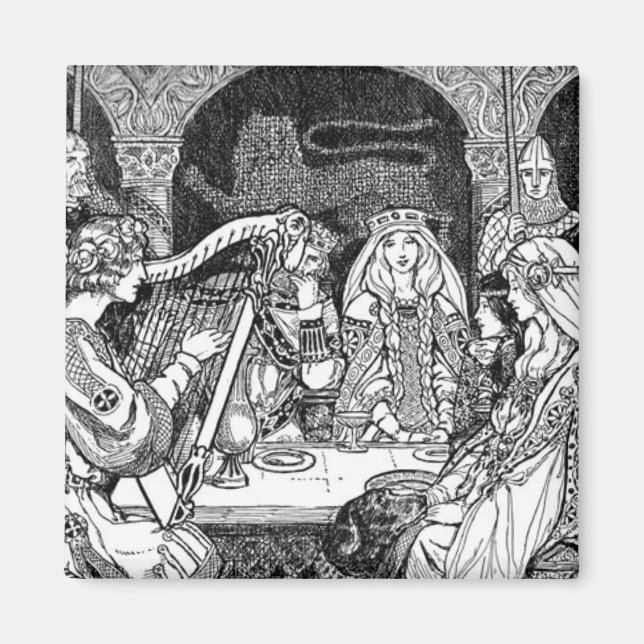 Fashion Middle Ages Magnet (Front)