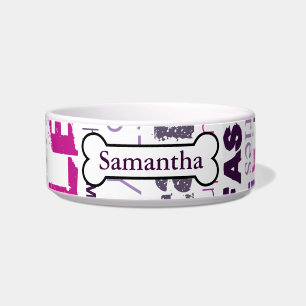 Fashion Model Style Beauty Star Maga Pet Food Bowl