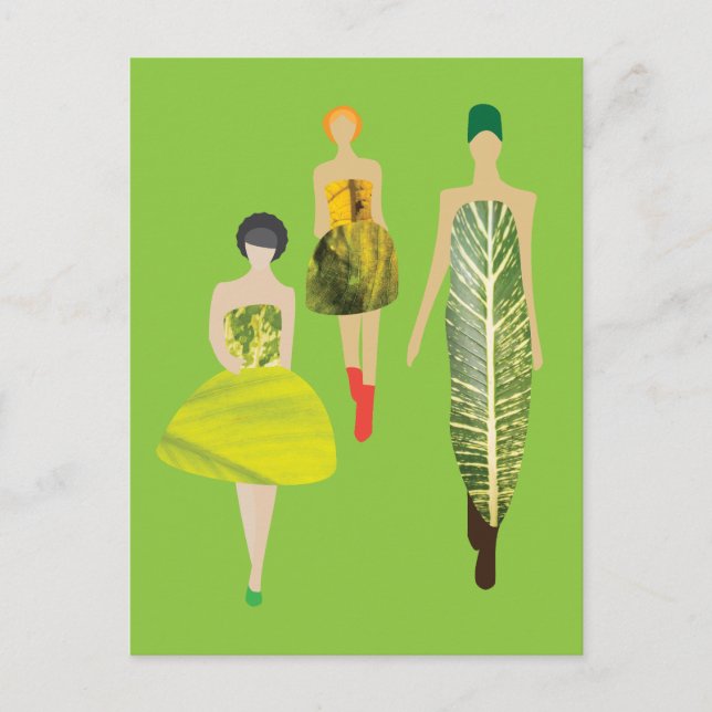 Fashion Models Postcard (Front)